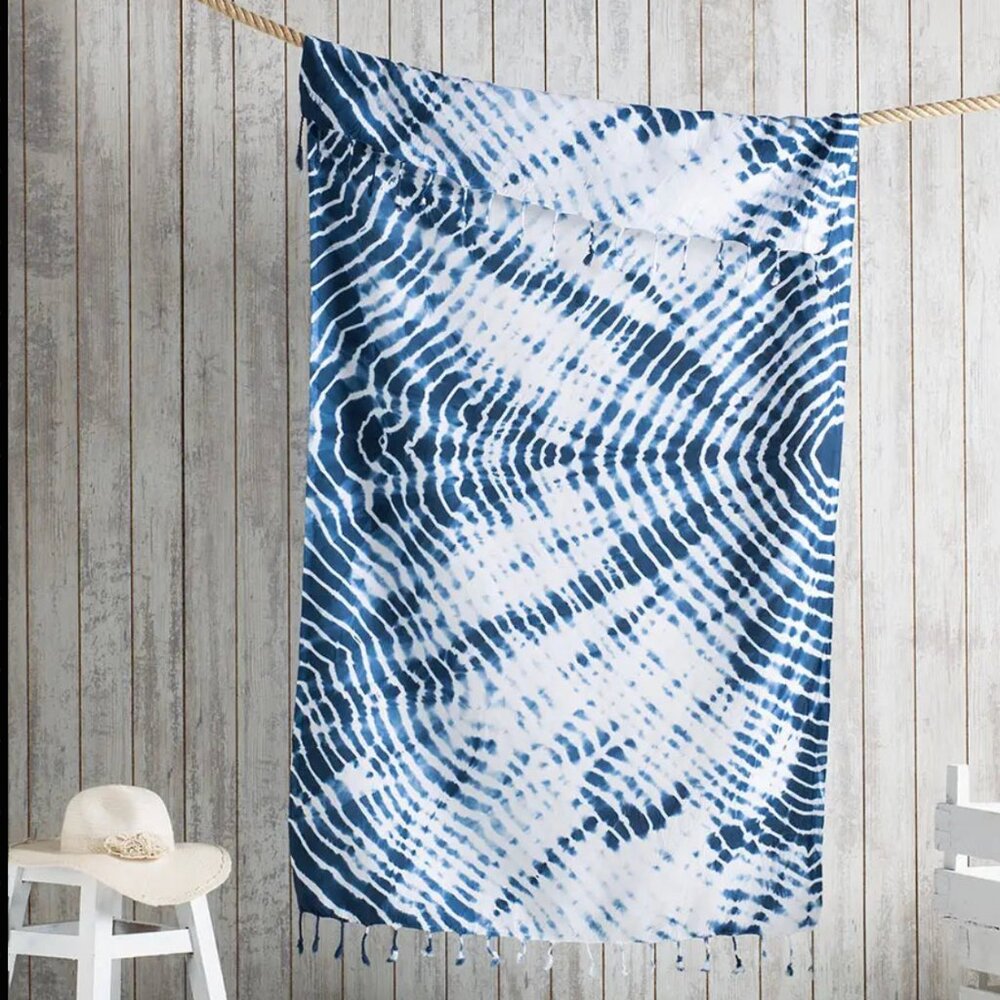 Kikoya - Tie Dye Turkish Beach Towel